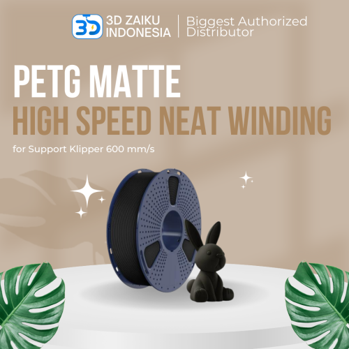 SUNLU 3D Filament PETG Matte High Speed Neat Winding Support Klipper 600 mm/s